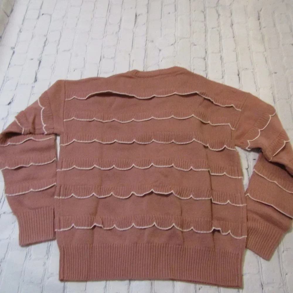 Cascade Ruffle Sweater - Picture 3 of 5